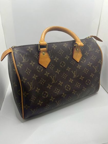 Louis Vuitton Speedy 30 – Monogram Canvasแท้ 💯 ปี1995  ใช้งานน้อยสภาพดีมาก รูปที่ 3