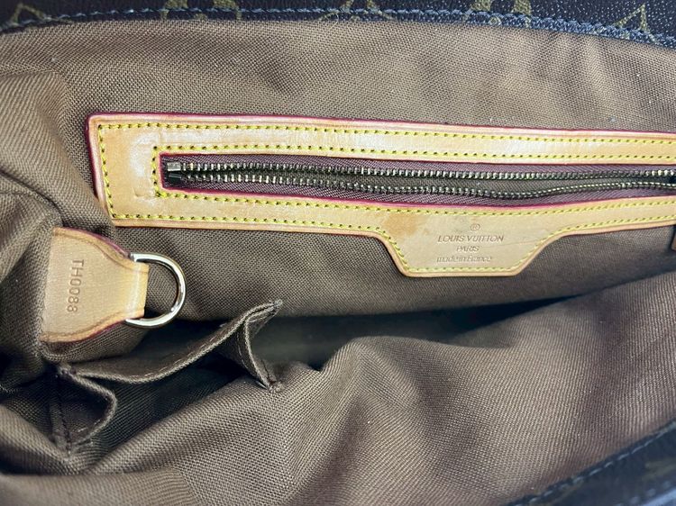 Louis Vuitton Cabas Mezzo Monogram canvas ปี 2008 ของแท้ 💯 ขนาดใหญ่ ใส่ Laptop เอกสาร A4 ได้สบาย เหมาะใช้งานจริง รูปที่ 5