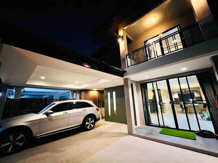 อื่นๆ ตกแต่งครบ สร้างเสร็จก่อน 2010 บ้านเดี่ยวเลียบทางด่วนรามอินทรา สไตล์รีสอร์ต รูปที่ 3