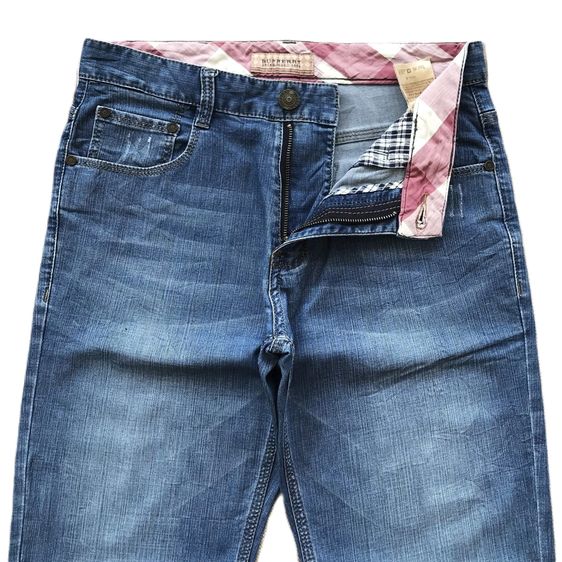 BURBERRY  Black Label Industrial denim jeans intelligence Pants รูปที่ 7