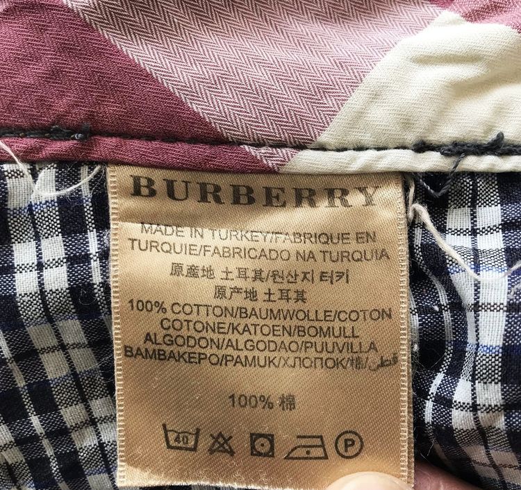 BURBERRY  Black Label Industrial denim jeans intelligence Pants รูปที่ 4