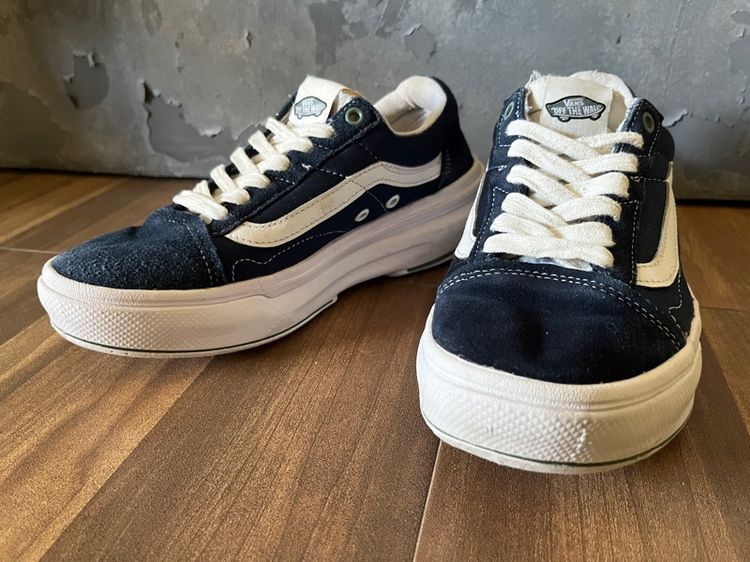 น้ำเงิน หนังแท้ รองเท้าผ้าใบ UK 6.5 | EU 40 | US 7 อื่นๆ Van Old Skool Overt ComfyCush