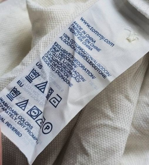 Tommy Hilfiger Classic Denim Polo Shirt รูปที่ 6