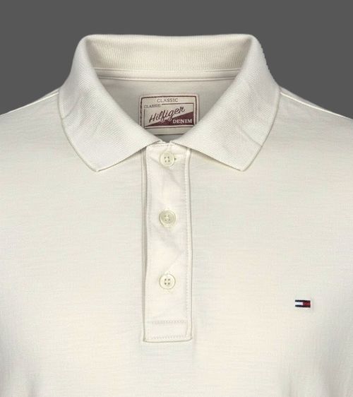 Tommy Hilfiger Classic Denim Polo Shirt รูปที่ 4