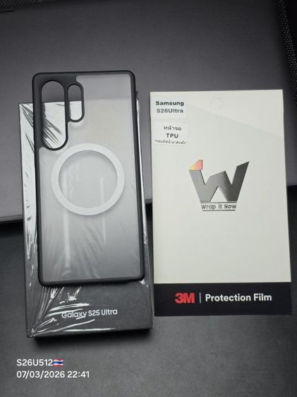 ขายเคส Spigen  กล่องเปล่า ฟิล์มกันรอยหน้า Samsung Galaxy S26 Ultra 
1)ขายเคส Spigen  สำหรับ Samsung Galaxy S25 Ultra