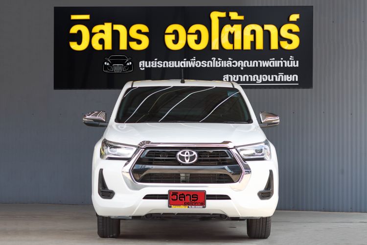 Toyota Hilux Revo 2021 2.4 Z Edition Mid Pickup ดีเซล ไม่ติดแก๊ส เกียร์อัตโนมัติ ขาว รูปที่ 2