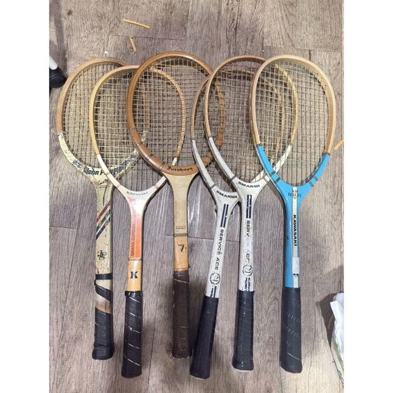 ไม้เทนนิสเก่า มือสอง6 ไม้1,000บาท