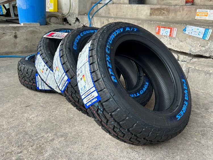 TOYO AT3 MADE IN JAPAN 185 65 15 ตัวหนังสือขาว รูปที่ 2