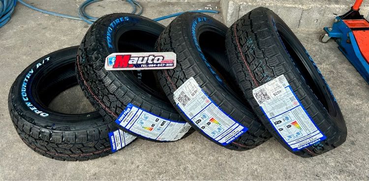 TOYO AT3 MADE IN JAPAN 185 65 15 ตัวหนังสือขาว