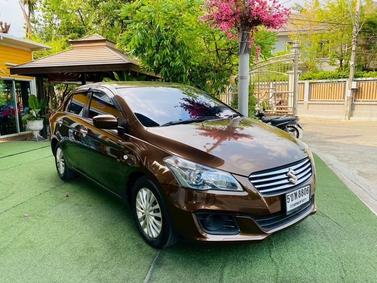 Suzuki Ciaz 2019 1.2 GL Sedan เบนซิน ไม่ติดแก๊ส เกียร์อัตโนมัติ น้ำตาล รูปที่ 4