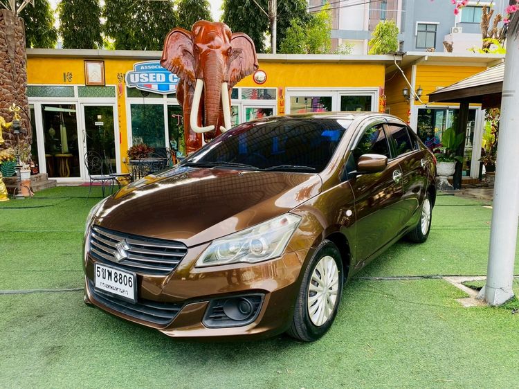 Suzuki Ciaz 2019 1.2 GL Sedan เบนซิน ไม่ติดแก๊ส เกียร์อัตโนมัติ น้ำตาล รูปที่ 3