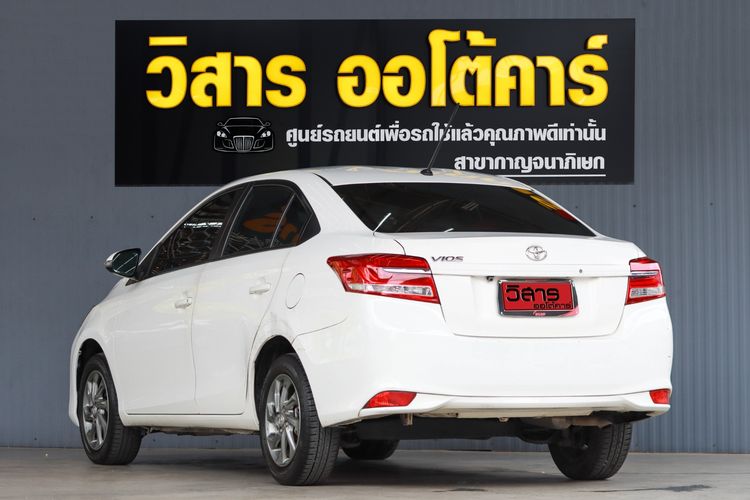Toyota Vios 2020 1.5 Mid Sedan เบนซิน ไม่ติดแก๊ส เกียร์อัตโนมัติ ขาว รูปที่ 4