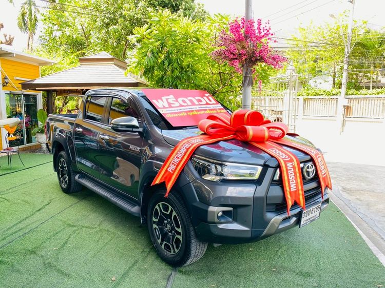 Toyota Hilux Revo 2023 Double Cab 2.4 Entry Prerunner Pickup ดีเซล ไม่ติดแก๊ส เกียร์อัตโนมัติ เทา รูปที่ 3