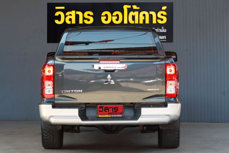 Mitsubishi Triton 2023 All New Double Cab 2.4 Pro Pickup ดีเซล ไม่ติดแก๊ส เกียร์ธรรมดา เทา รูปที่ 3