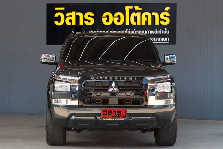 Mitsubishi Triton 2023 All New Double Cab 2.4 Pro Pickup ดีเซล ไม่ติดแก๊ส เกียร์ธรรมดา เทา รูปที่ 2