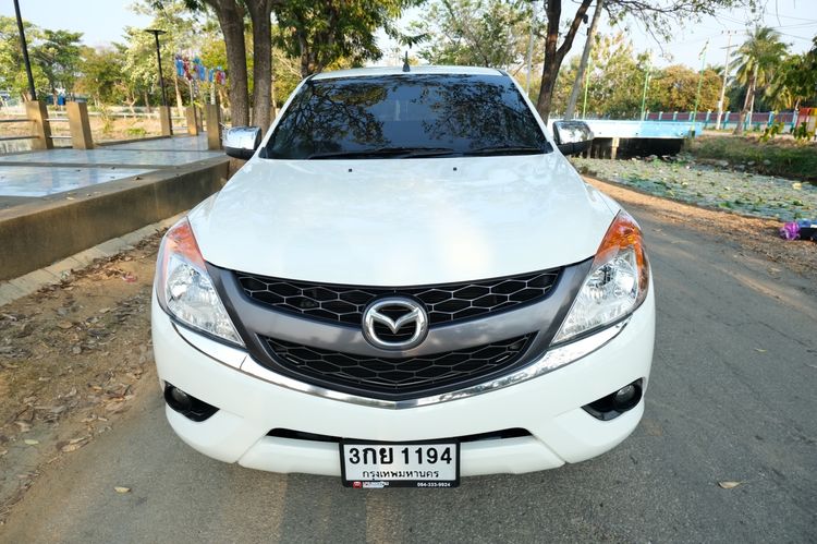 Mazda BT-50 Pro 2014 2.2 Hi-Racer Pickup ดีเซล ไม่ติดแก๊ส เกียร์ธรรมดา ขาว รูปที่ 2