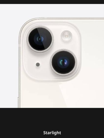 iPhone 14 Starlight 128GB🔥เครื่องใหม่แท้ศูนย์ไทย ประกัน 1 ปี รูปที่ 5