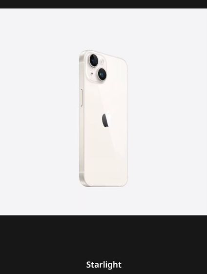 iPhone 14 Starlight 128GB🔥เครื่องใหม่แท้ศูนย์ไทย ประกัน 1 ปี รูปที่ 6