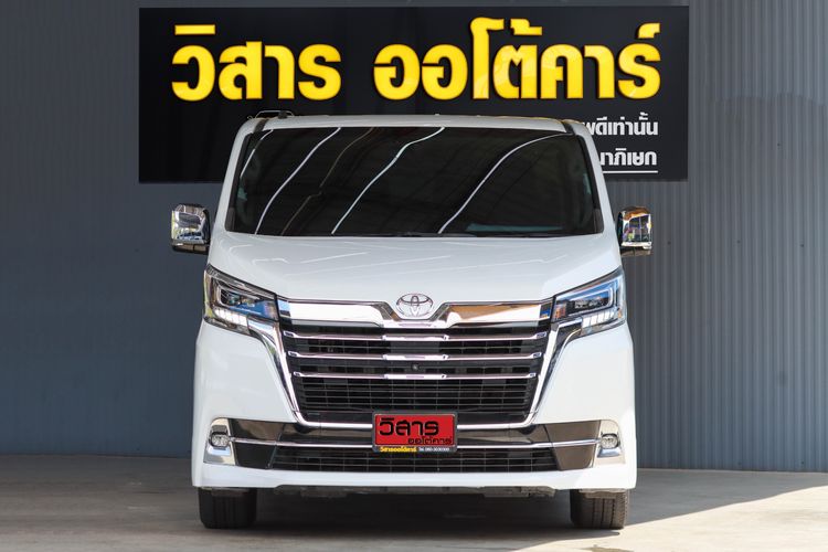Toyota Majesty 2019 2.8 Premium Utility-car ดีเซล ไม่ติดแก๊ส เกียร์อัตโนมัติ ขาว รูปที่ 2