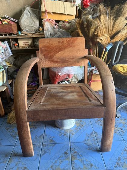 เก้าอี้ไม้สักแท้ รูปที่ 3