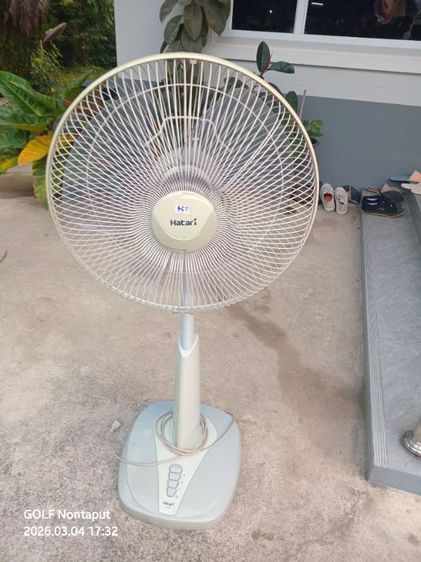 ขายพัดลมพัดลมฮาตาริ 16"ทั้งตั้งโต๊ะกับคอสไลด์ สภาพมือสองพร้อมใช้งาน รูปที่ 5