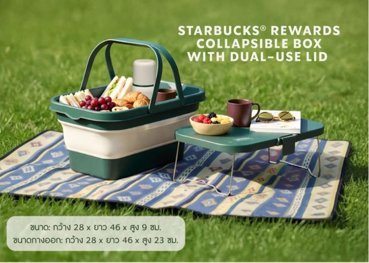 ปิคนิคพับได้ Starbucks Rewards รูปที่ 2