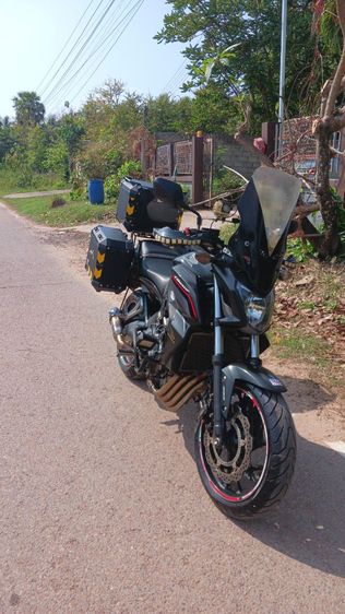ขายรถบ้านสภาพดี cb 650f แต่งทัวริ่ง รูปที่ 4