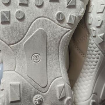 รองเท้าทรง Mary Jane มือ 1 สีครีม เบอร์ 39 น้ำหนักเบา กันลื่น รูปที่ 9