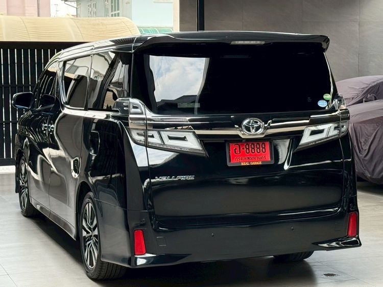 Toyota Vellfire 2016 2.5 Van เบนซิน ไม่ติดแก๊ส เกียร์อัตโนมัติ ดำ รูปที่ 4