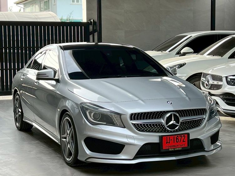 Mercedes-Benz CLA-Class 2016 CLA250 AMG Sedan เบนซิน ไม่ติดแก๊ส เกียร์อัตโนมัติ เทา รูปที่ 3