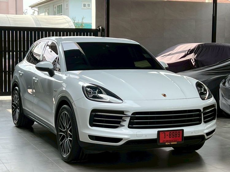 Porsche Cayenne 2019 3.0 S E-Hybrid 4WD Utility-car ปลั๊กอินไฮบริด (PHEV) ไม่ติดแก๊ส เกียร์อัตโนมัติ ขาว รูปที่ 2