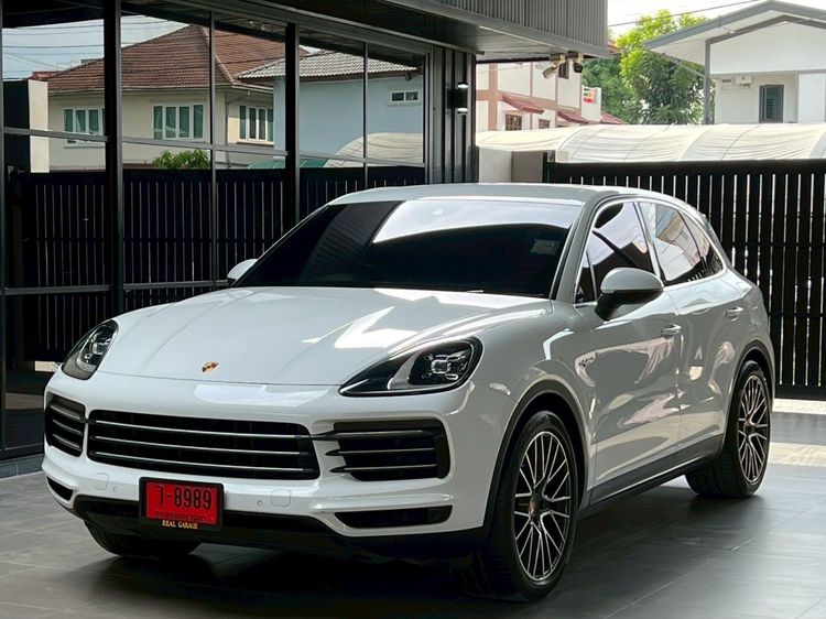 รถ Porsche Cayenne 3.0 S E-Hybrid 4WD สี ขาว
