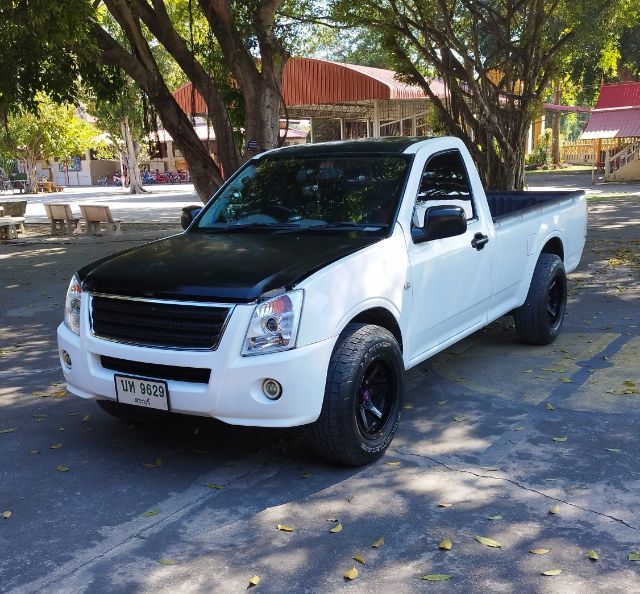 Isuzu D-MAX 2002 3.0 B Pickup ดีเซล ไม่ติดแก๊ส เกียร์ธรรมดา ขาว รูปที่ 2