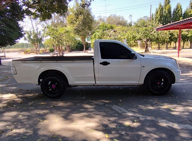 Isuzu D-MAX 2002 3.0 B Pickup ดีเซล ไม่ติดแก๊ส เกียร์ธรรมดา ขาว รูปที่ 4