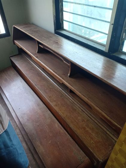 เตียงนอน 6 ฟุตไม้เก่า รูปที่ 4