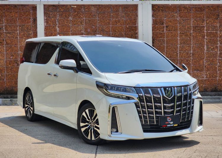รถ Toyota Alphard 2.5 SC สี ขาว