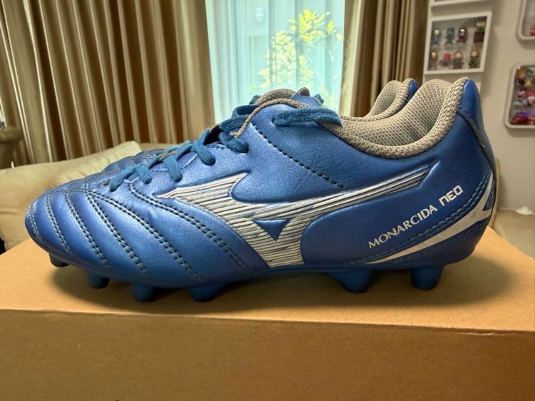 Mizuno Monarcida Neo III ของเด็ก สีฟ้า รูปที่ 2