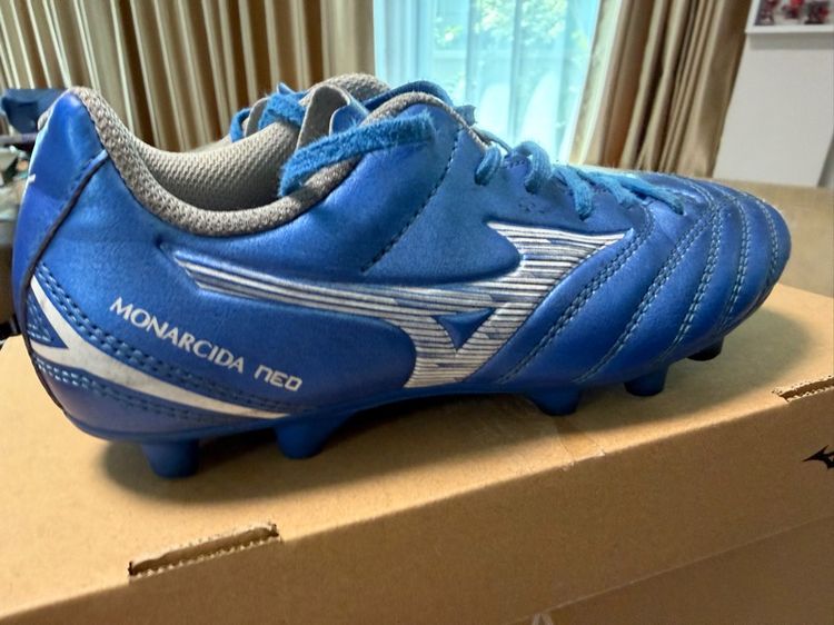Mizuno Monarcida Neo III ของเด็ก สีฟ้า รูปที่ 3
