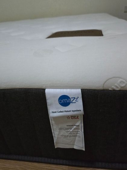 ที่นอน omazz รุ่น Finnovo ขนาด 8 ฟุต เป็นที่นอน very firm เหมาะกับคนที่ชอบนอนนุ่มแน่น  ใช้เพียง 1 ปี สภาพดีมาก สนใจโทร 0818084844 รูปที่ 10
