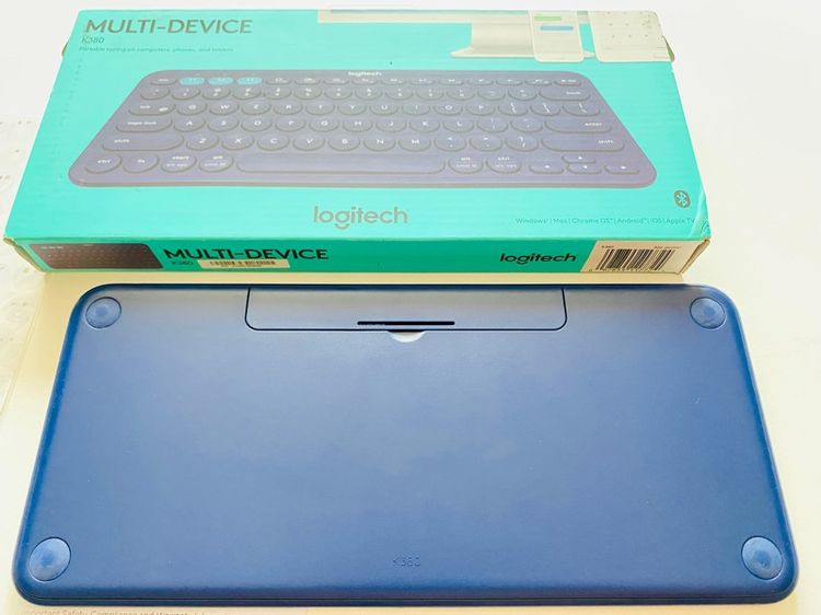 สภาพยังใหม่กริบ ⌨️ คีย์บอร์ด Bluetooth Logitech K380 รูปที่ 5