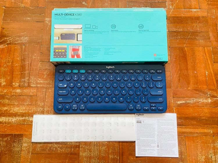 สภาพยังใหม่กริบ ⌨️ คีย์บอร์ด Bluetooth Logitech K380 รูปที่ 2