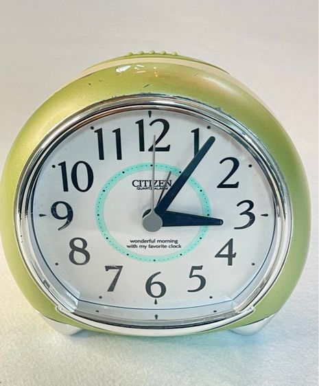 นาฬิกาปลุก นาฬิกาตั้งโต๊ะ Citizen แท้ มือ2 จากญี่ปุ่น สภาพสวย รูปที่ 6