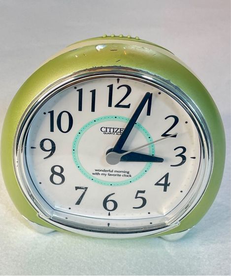 นาฬิกาปลุก นาฬิกาตั้งโต๊ะ Citizen แท้ มือ2 จากญี่ปุ่น สภาพสวย