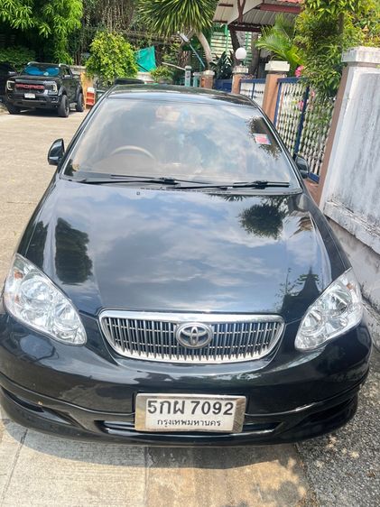 Toyota Corolla 2007 1.6 Sedan เบนซิน ไม่ติดแก๊ส เกียร์อัตโนมัติ ดำ รูปที่ 2