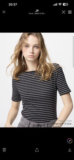 เสื้อ UNIQLO Size L  รูปที่ 4