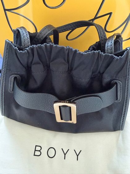 กระเป๋าแบรนด์ boyy square scrunchy nylon รูปที่ 2
