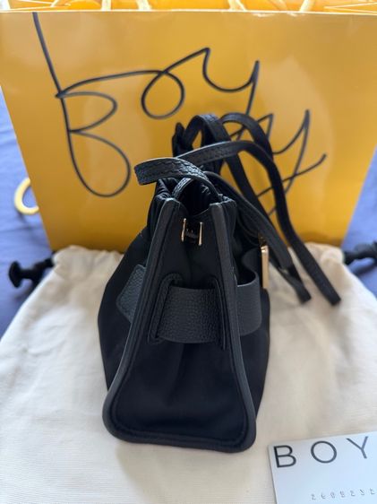 กระเป๋าแบรนด์ boyy square scrunchy nylon รูปที่ 5