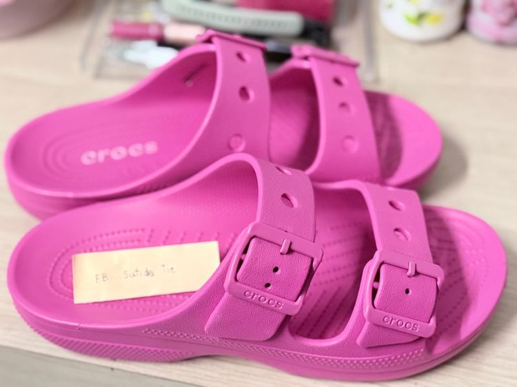รองเท้าแตะแบบลำลอง อื่นๆ UK 7 | EU 40 2/3 | US 8.5 Crocs Saturday Sandal สีชมพู