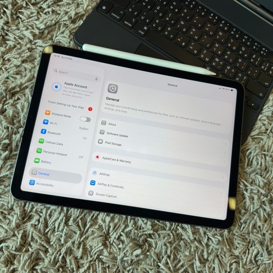iPad Air Gen4 Wifi Cellular 64 GB Magic keyboard Pencil Gen 2 รูปที่ 3