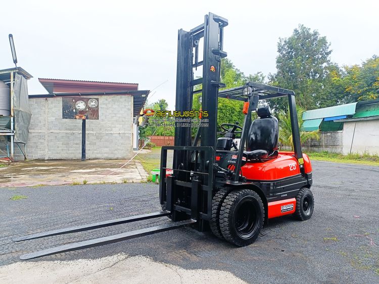 รถโฟล์คลิฟท์  Forklift  TOYOTA  6FD25   ดีเซล พิกัดยก 2.5 ตัน ยกสูง 4 เมตร ล้อหน้าคู่ รูปที่ 2